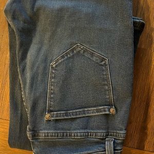 Rock and roll denim flare jeans